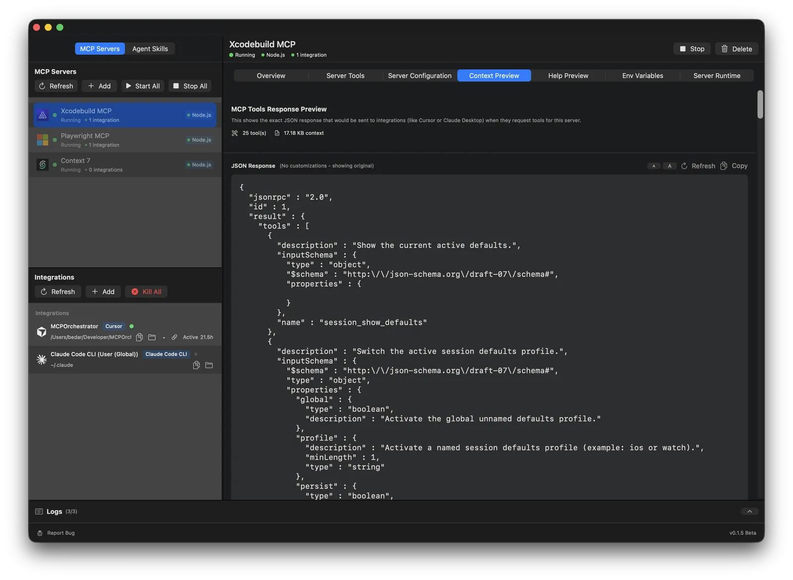MCP Orchestrator screenshot 4