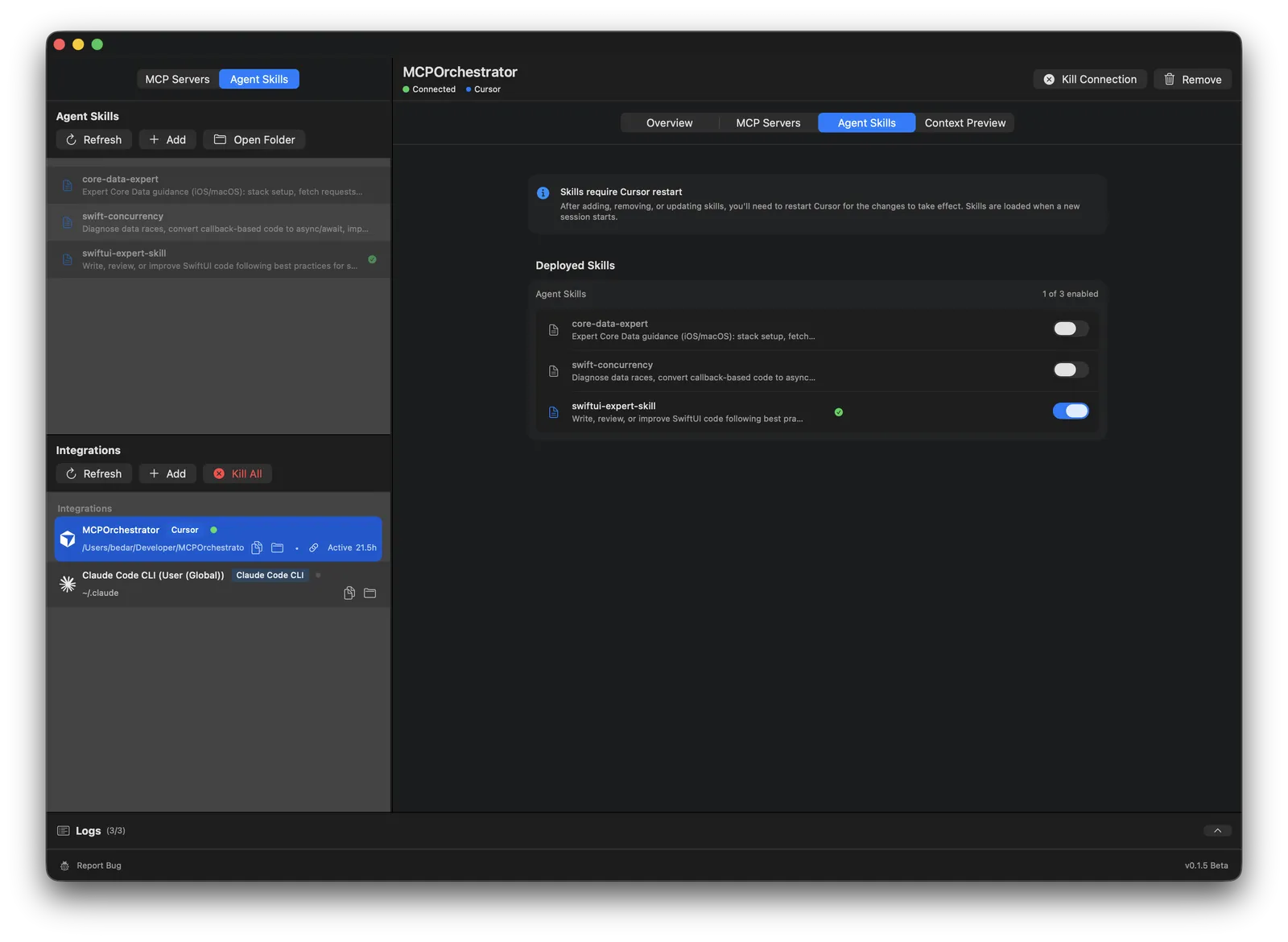 MCP Orchestrator screenshot 8